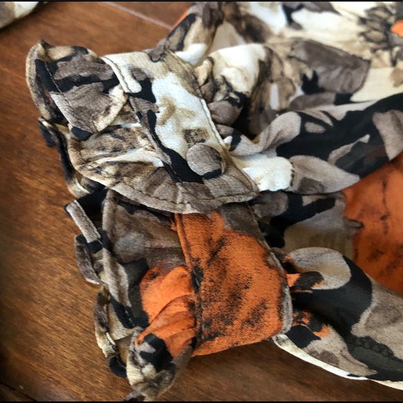 Bellatrix Floral Blouse with elastic waist (SM) - Picture 6 of 8